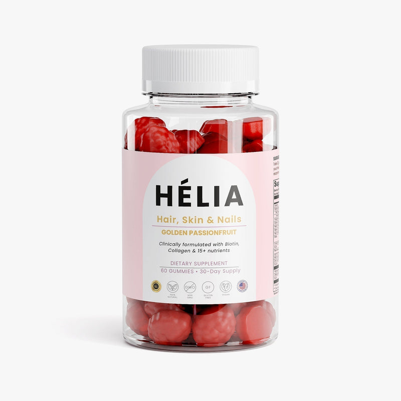 Hélia Gummies: The Ultimate Inner-Beauty Supplement for Hair, Skin & Nails (Biotin 6000 mcg + Collagen)