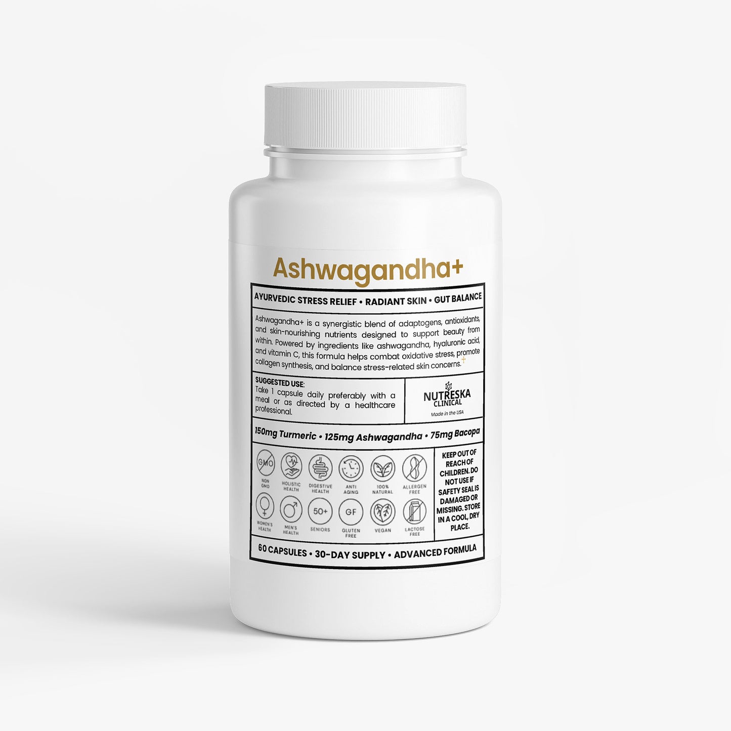 Ashwagandha+ by Nutreska Product Image
