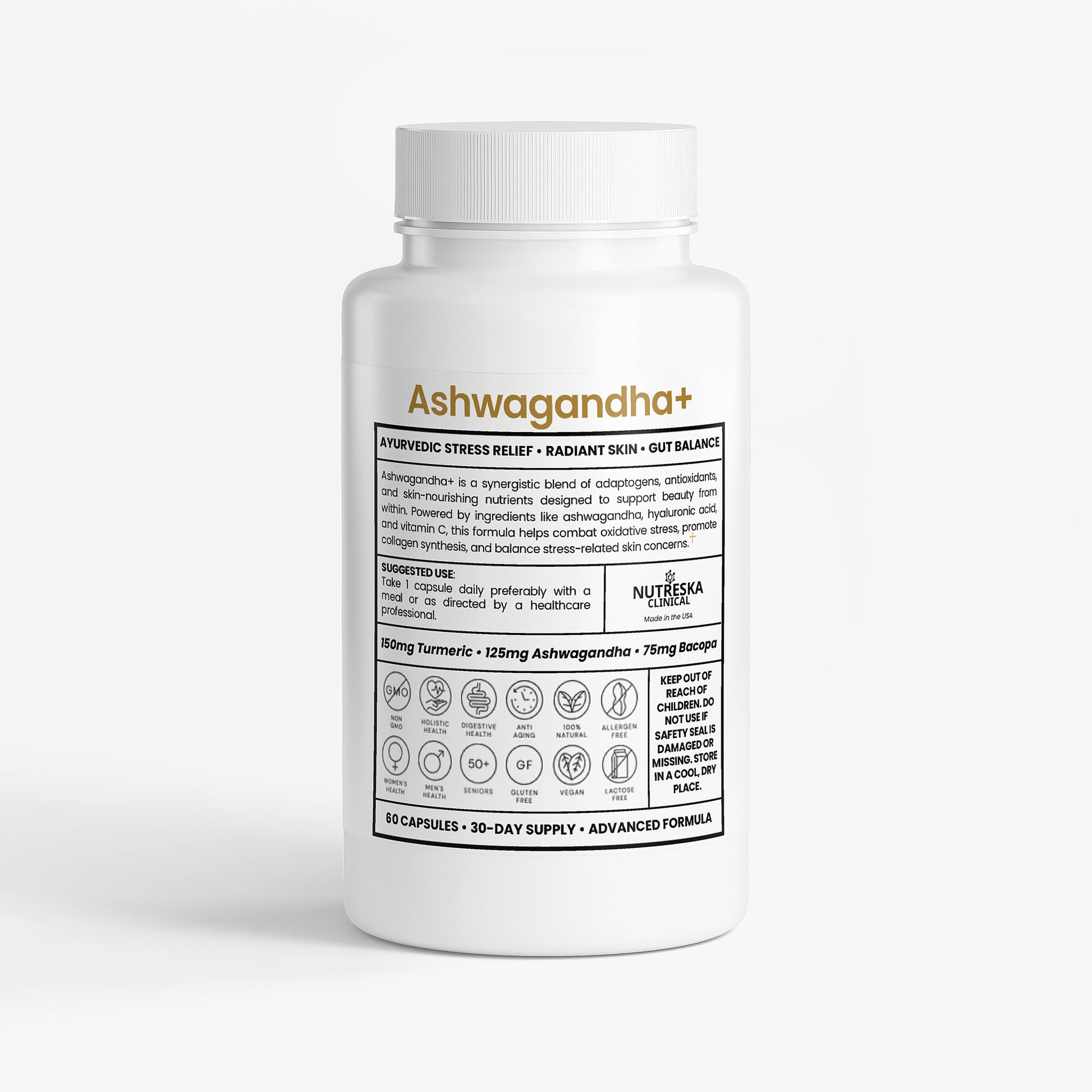 Ashwagandha+ by Nutreska Product Image