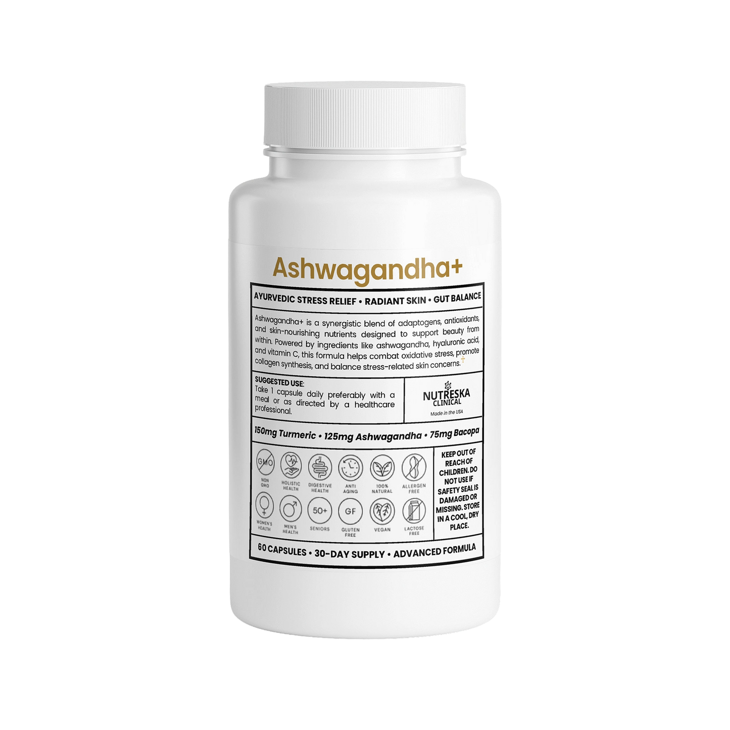 Ashwagandha+ by Nutreska Product Image