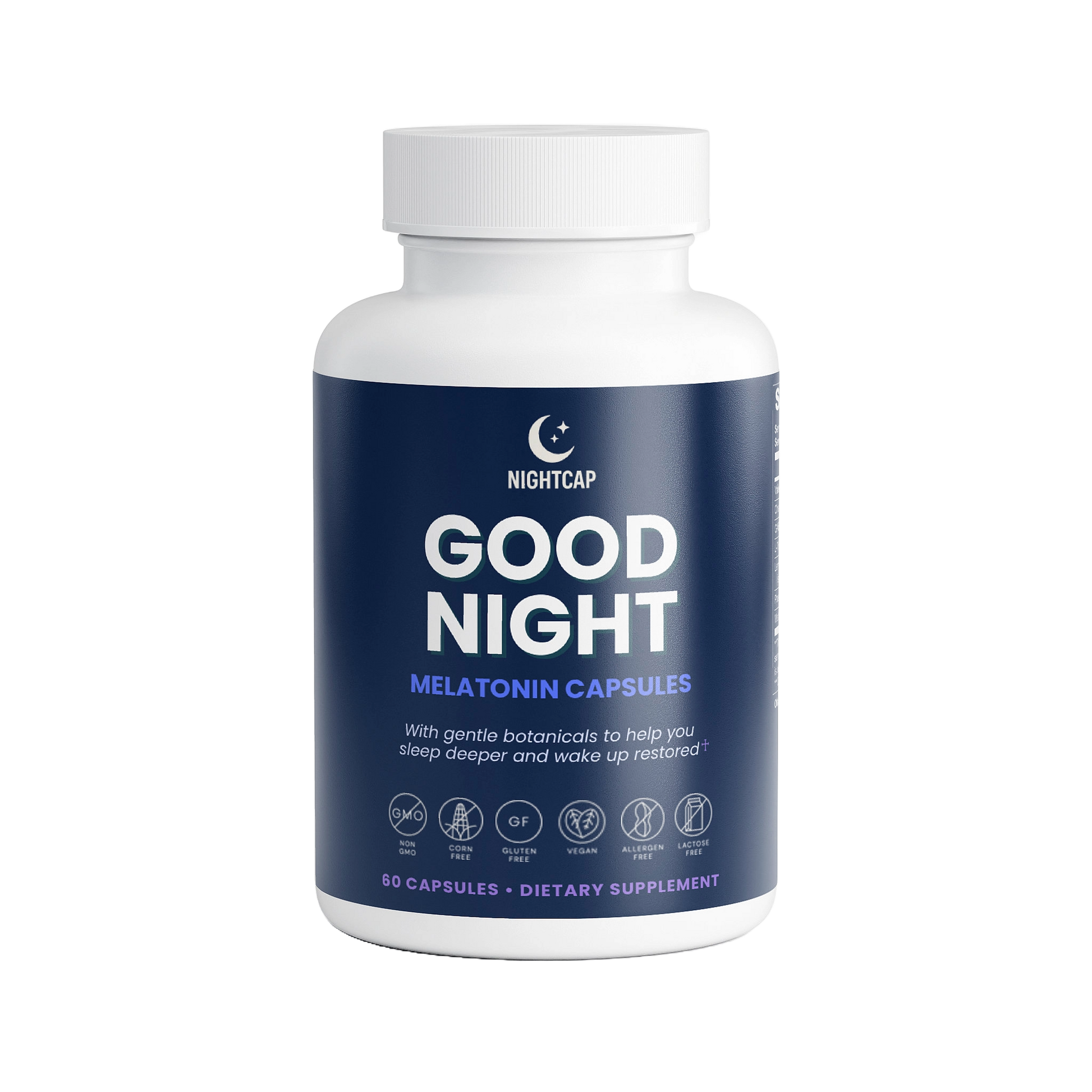 GABA and Melatonin sleep support by Nutreska Labs. Safe Sleeping Pills for daily consumption reviewed by the MAS for under 5mg melatonin.