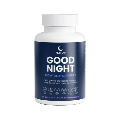 GABA and Melatonin sleep support by Nutreska Labs. Safe Sleeping Pills for daily consumption reviewed by the MAS for under 5mg melatonin.