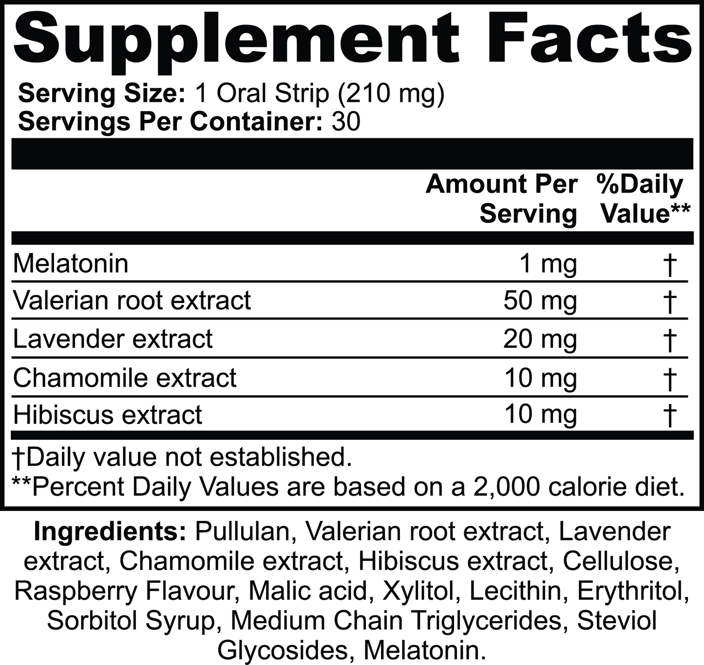 SWEET DREAMS sleep strips supplement facts NIGHTCAP Nutreska ingredients natural formula melatonin-free GABA L-Theanine 5-HTP magnesium sleep ingredients no grogginess non habit forming sleep support what’s inside Nutreska sleep strips safe for daily use anxiety and stress reduction support