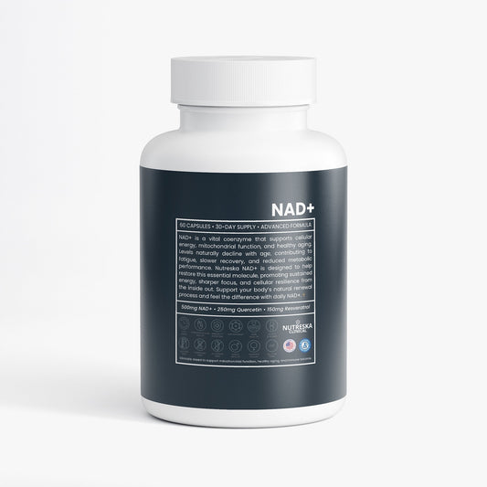 The Best NAD+ Supplement (Blended with Resveratrol) 