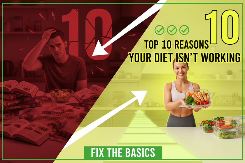 Why Your Diet Isn’t Working: 10 Reasons + Simple Fixes