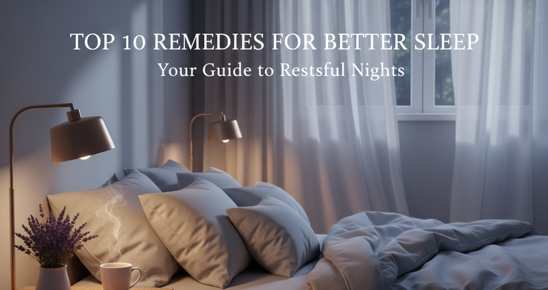 Top 10 Home Remedies for Better Sleep