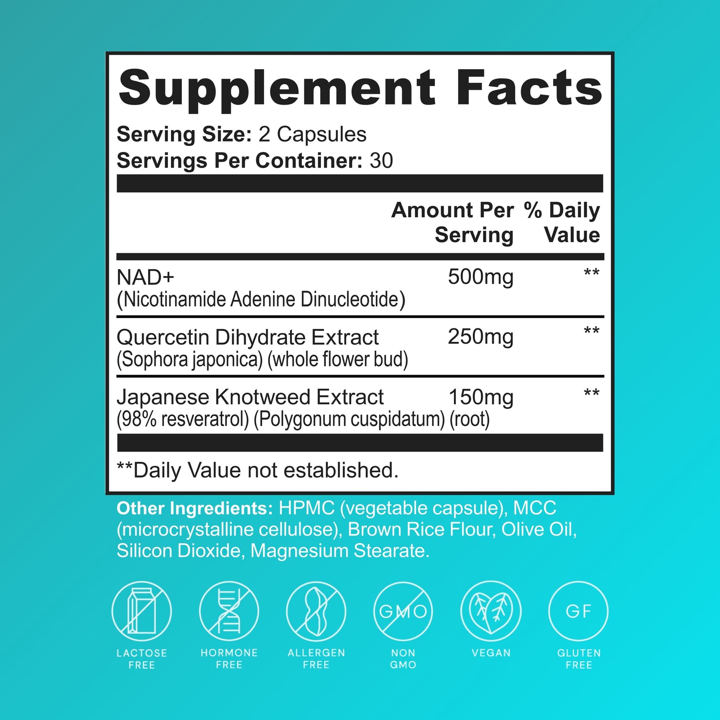 NAD+ Resveratrol Complex