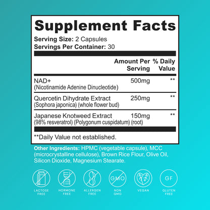 NAD+ Resveratrol Complex
