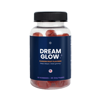 Official product photo of Nutreska Clinical Nightcap sleep gummies with low-dose melatonin and natural extracts for better rest. Low Melatonin Sleep Support, Natural Sleep Support, Melatonin with Vitamin B12