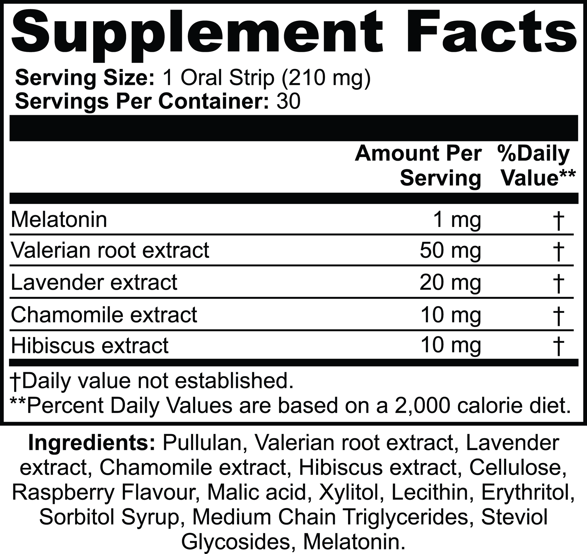 SWEET DREAMS sleep strips supplement facts NIGHTCAP Nutreska ingredients natural formula melatonin-free GABA L-Theanine 5-HTP magnesium sleep ingredients no grogginess non habit forming sleep support what’s inside Nutreska sleep strips safe for daily use anxiety and stress reduction support